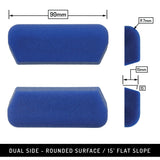 Crimpwerks QC2 System 15mm Rounded/Flat Slope Hold Dimensions